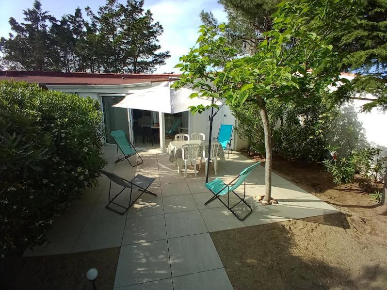 Maison Jardin Wifi - Climatisation - 100 M Plage Sauvage - 20 Min Perpignan Торрей Екстер'єр фото